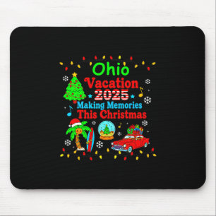 Mousepad Férias em Família em Ohio 2025 Criando Memórias Na