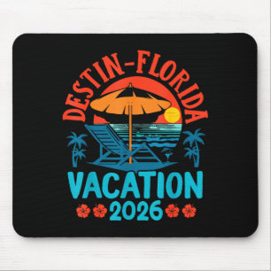 Mousepad Férias em família na praia de Destin Flórida 2026