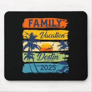 Mousepad Férias Familiares Destin Flórida 2025 Matching Fam