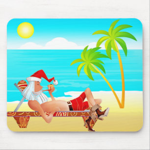 Mousepad férias santa claus