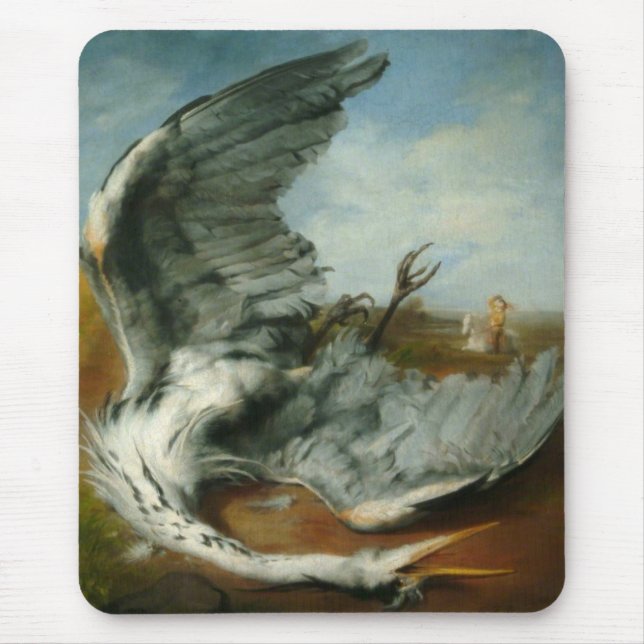 Mousepad Ferido Heron (por George Frederick Watts) (Frente)