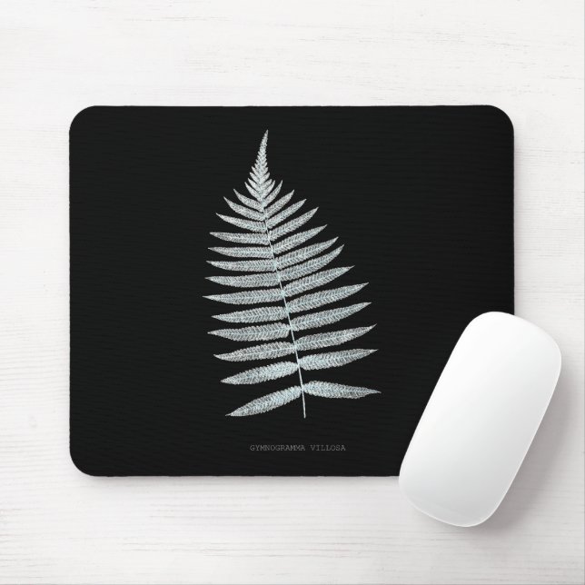 Mousepad Fern - Gymnogramma Villosa - Efeito de raios X - 0 (Com mouse)