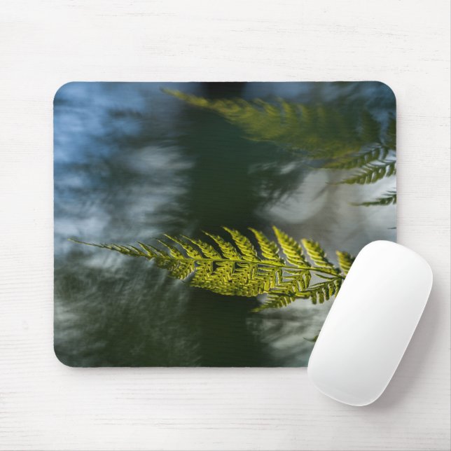 Mousepad Fern Nature Photo (Com mouse)