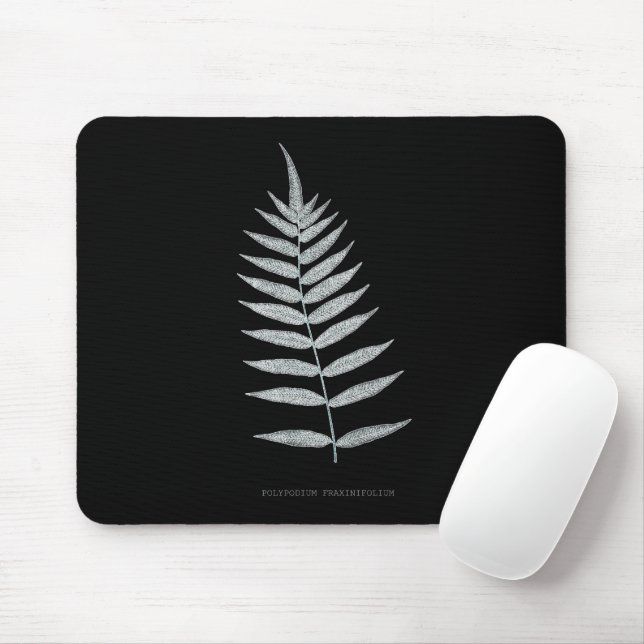 Mousepad Fern - Polypodyum Fraxinifolium - efeito de raios  (Com mouse)
