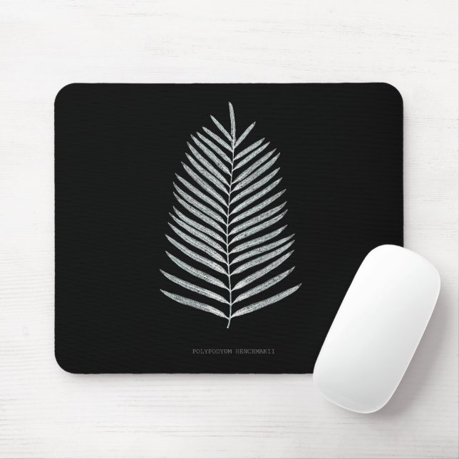 Mousepad Fern - Polypodyum Henchmanii - Efeito de raios-X - (Com mouse)
