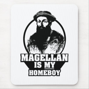 Mousepad Fernão de Magalhães é meu ficar em casa