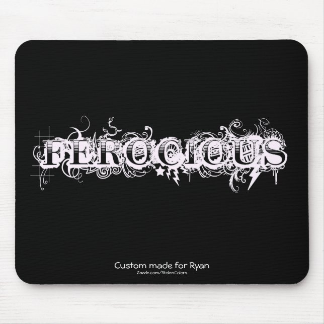 MOUSEPAD FEROZ (Frente)