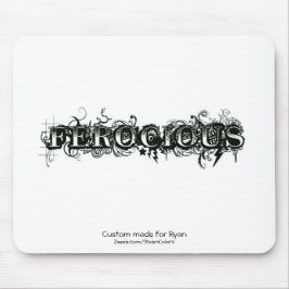 Mousepad Feroz Personalizado Para o Seu Nome