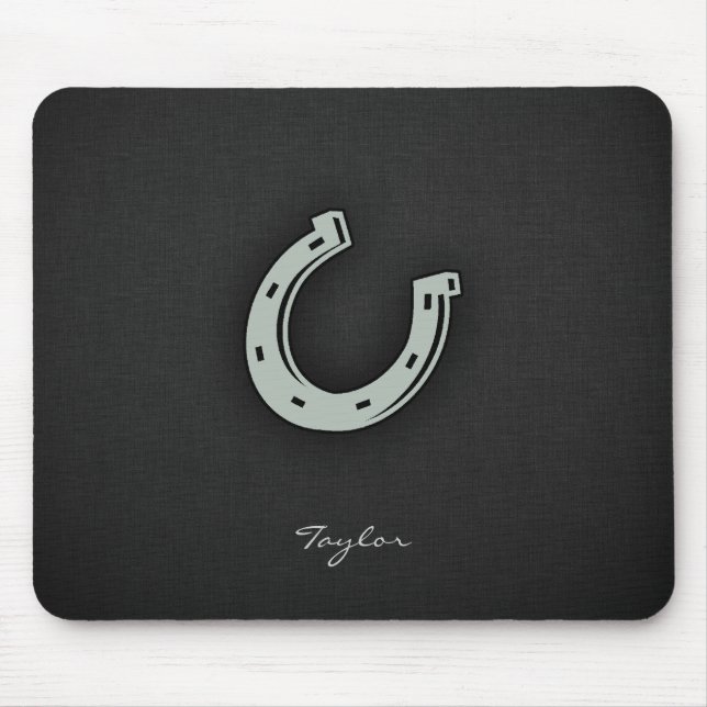 Mousepad Ferradura de Cinza (Frente)