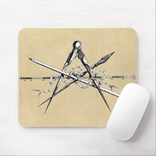 Mousepad Ferramentas de elaboração da arquitetura tradicion