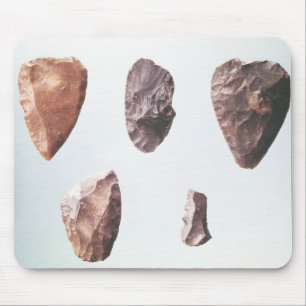 Mousepad Ferramentas de pedra pré-históricas, de Grotte d