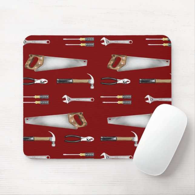 Mousepad Ferramentas de Trabalhador  (Com mouse)