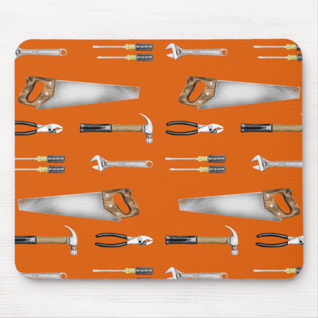 Mousepad Ferramentas de Trabalhador  (Frente)