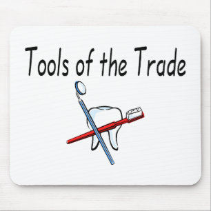 Mousepad Ferramentas do dentista do comércio