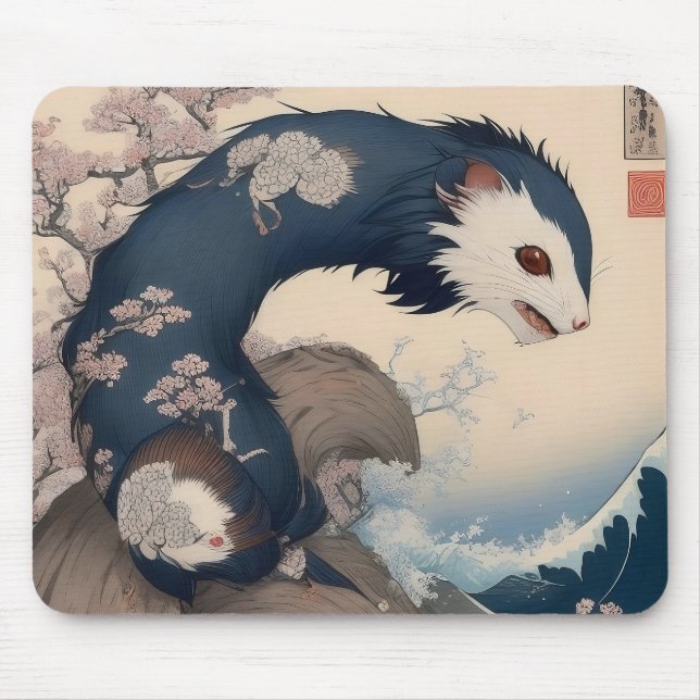 Mousepad Ferret - Japan (Frente)