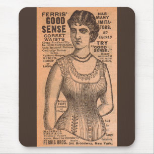 Mousepad Ferris Common Sense Corsets 1880s