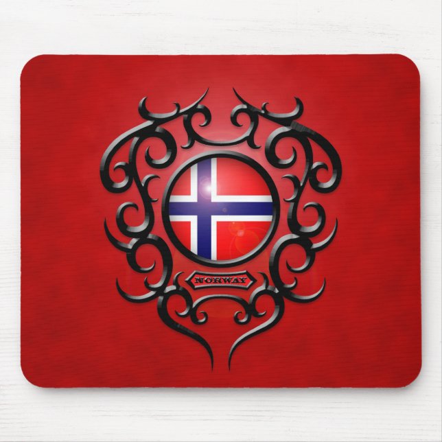 Mousepad Ferro norueguês tribal (Frente)