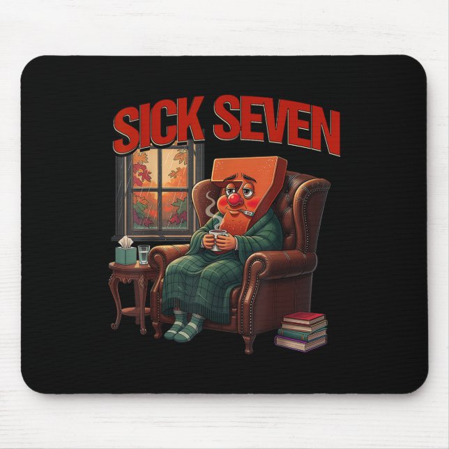 Mousepad Ferro-velho Sete 67 Meme Fantasia de Halloween Eng (Frente)