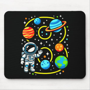 Mousepad Festa de Aniversário de 8 anos do Astronauta Menin