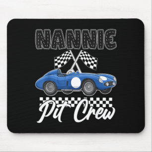 Mousepad Festa de aniversário de carro de corrida família b