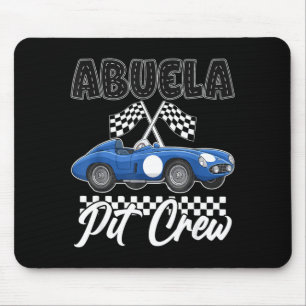 Mousepad Festa de aniversário de corrida de carro de corrid