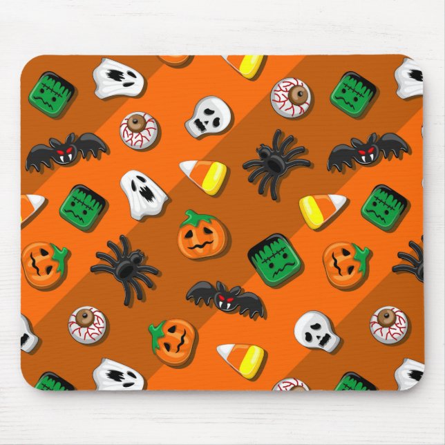 Mousepad Festa de Candies do Halloween Spooky (Frente)