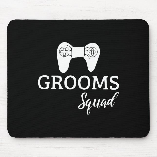 Mousepad Festa de Casamento do Esquadrão Despedida de Solte (Frente)