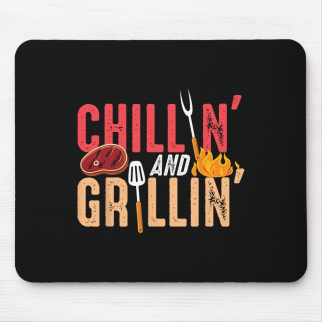 Mousepad Festa de Churrasco Relax  (Frente)