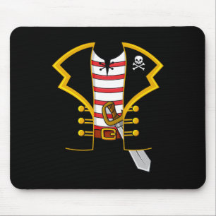 Mousepad Festa de Costume Pirata Halloween