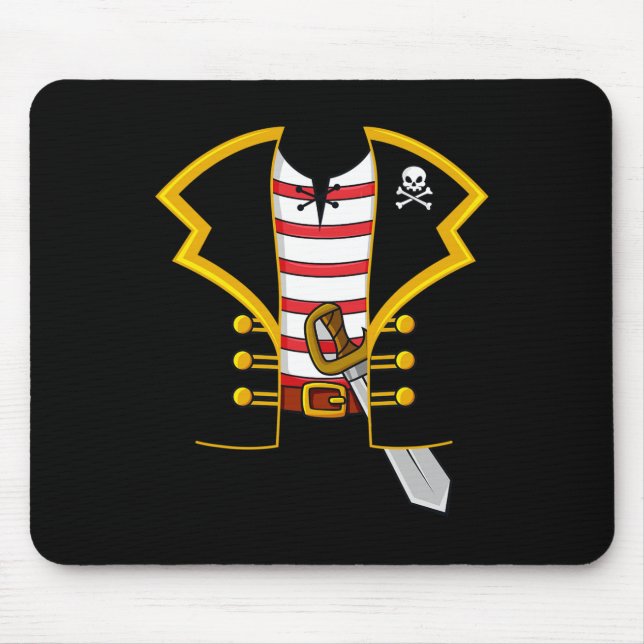Mousepad Festa de Costume Pirata Halloween (Frente)
