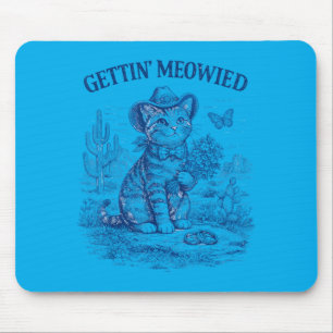 Mousepad Festa de Despedida de Solteira Cowboy Cowgirl se M