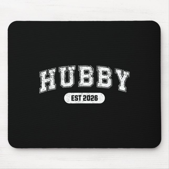 Mousepad Festa de Despedida de Solteiro Casamento Esposa e  (Frente)