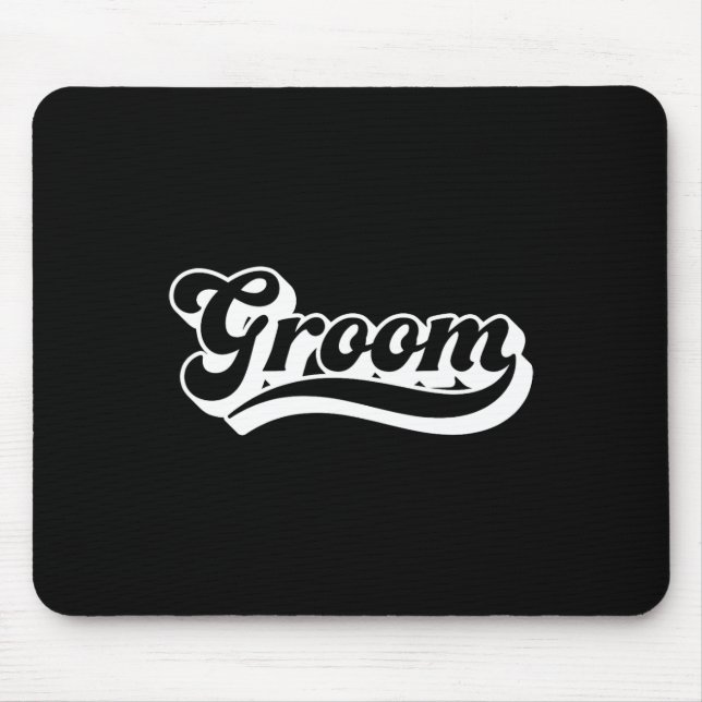 Mousepad Festa de Despedida de Solteiro para Homens Equipe  (Frente)