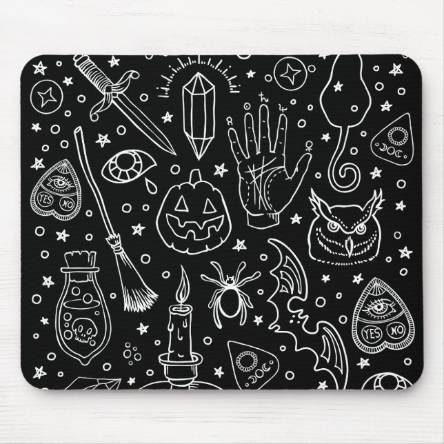 Mousepad Festa de Halloween (Frente)