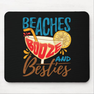 Mousepad Festa de Ilha de Solteira na Praia - Praias Bebida