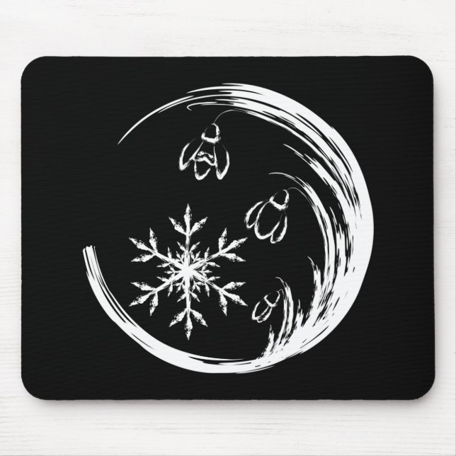 Mousepad Festa de inverno (Frente)