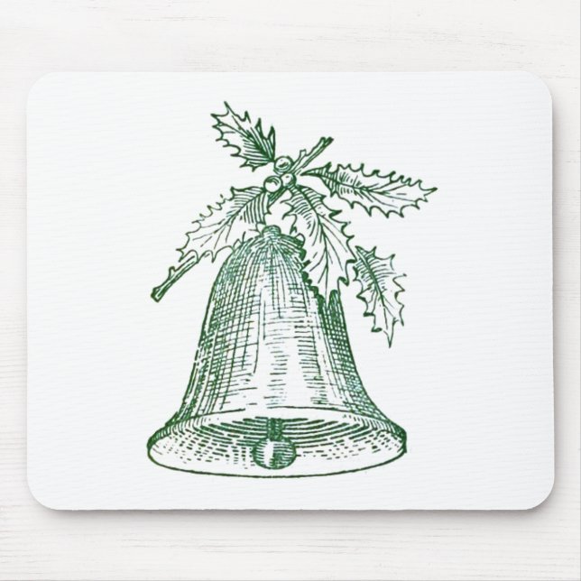 Mousepad Festa de Natal com Holly (Frente)