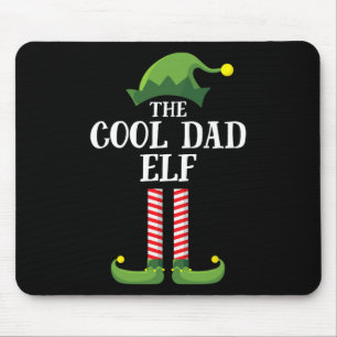 Mousepad Festa de Natal do Grupo Familiar do Elf do Pai leg