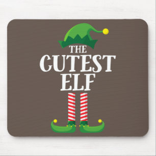 Mousepad Festa de Natal do Grupo Familiar do Elf Mais Corre