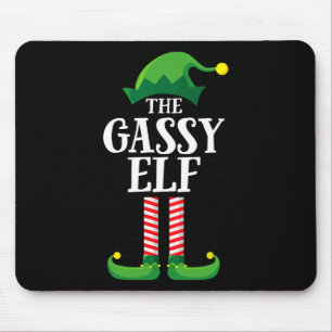 Mousepad Festa de Natal do Grupo Familiar Gy Elf Matching