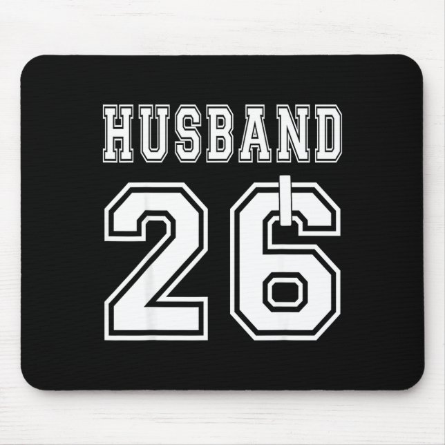 Mousepad Festa de noivado combinando marido e mulher 2026 (Frente)
