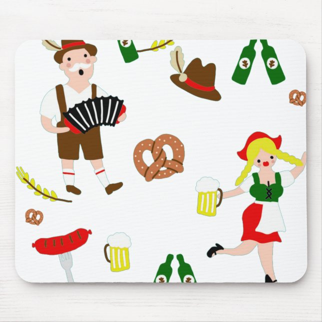Mousepad Festa de Oktoberfest (Frente)