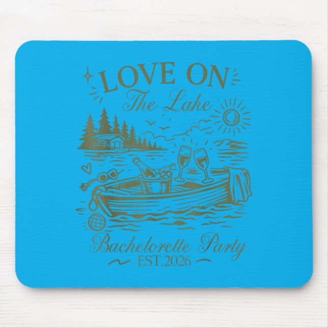 Mousepad Festa de Solteira Love On The Lake Est 2026 (Frente)