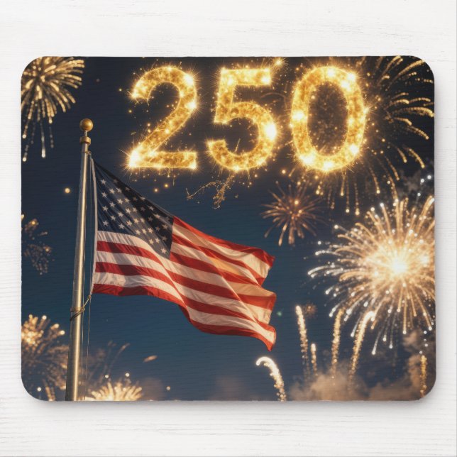 Mousepad Festa dos 250 anos da América (Frente)