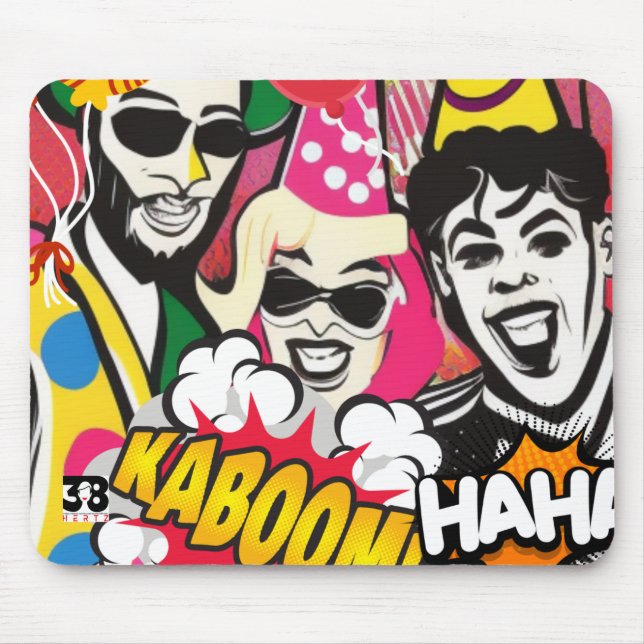 Mousepad Festa em (Frente)