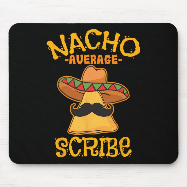 Mousepad Festa Mexicana Cinco De Mayo do Nacho Average Scri (Frente)