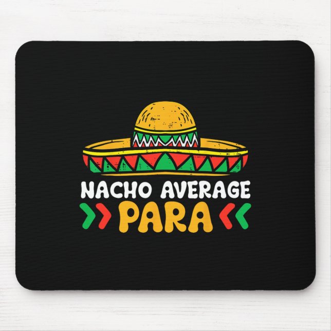 Mousepad Festa Mexicana do Cinco De Mayo Nada Medíocre Sq (Frente)