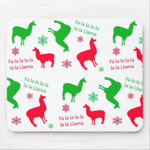 Mousepad Festas Festivas Férias Festivas da Fa la Llama