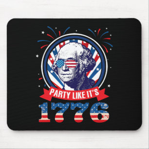 Mousepad Festeje Como Se Fosse 1776 4 De Julho George Washi