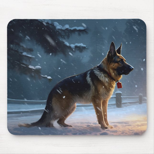 Mousepad FESTIE german shepherd Natal (Frente)